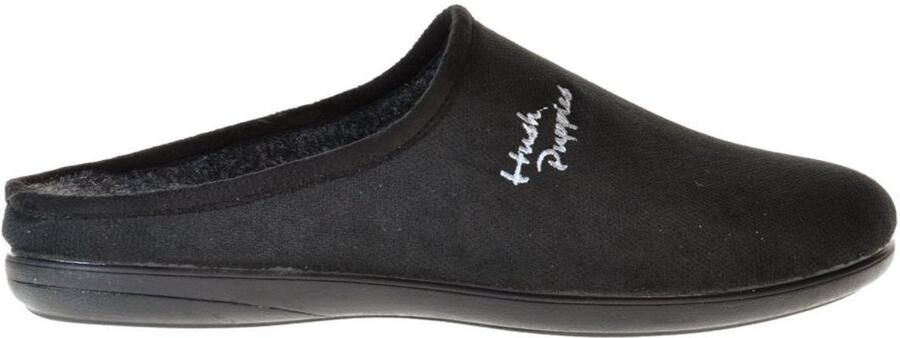 Hush Puppies Zwarte Pantoffel Dyrio