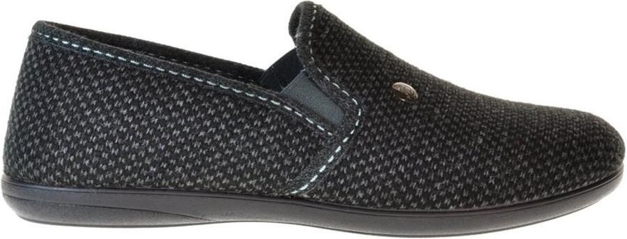 Hush Puppies Zwarte Pantoffel