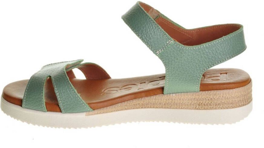Hush Puppies Leder Damessandalen Aqua