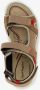 Hush Puppies leren dames sandalen beige - Thumbnail 1