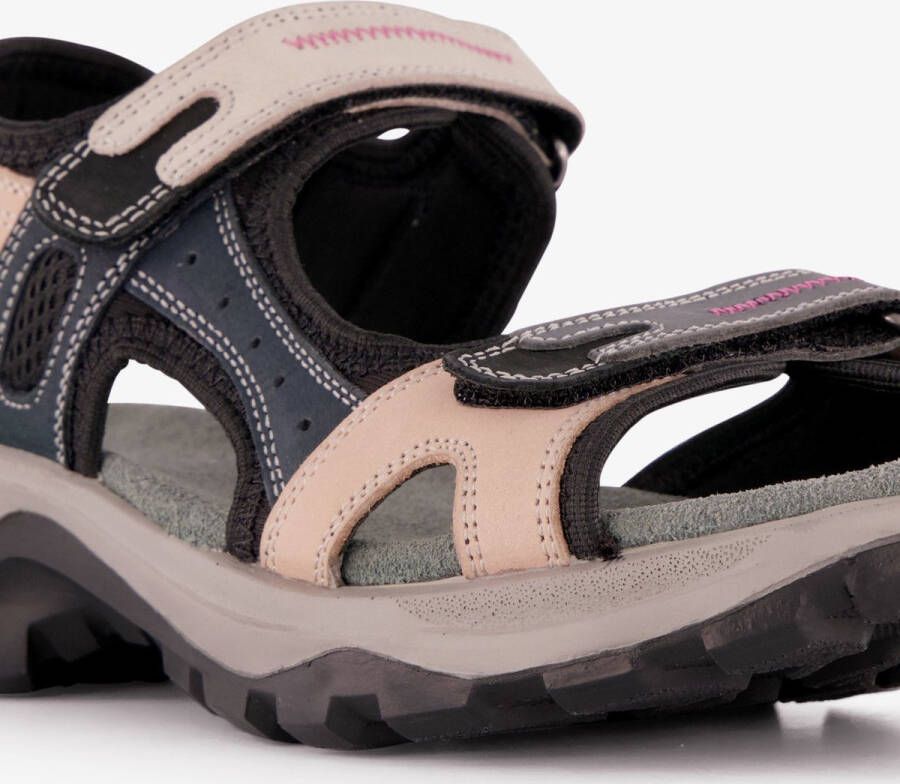 Hush Puppies leren dames sandalen Blauw