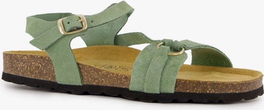 Hush Puppies leren dames sandalen groen Echt leer