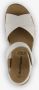 Hush Puppies leren dames sandalen wit Uitneembare zool - Thumbnail 1