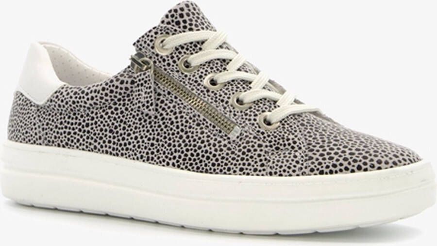Hush Puppies leren dames sneakers Wit Echt leer Uitneembare zool -  Schoenen.nl