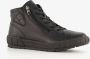 Hush Puppies leren dames veterschoenen zwart Uitneembare zool - Thumbnail 3