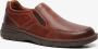 Hush Puppies leren heren instappers bruin Uitneembare zool - Thumbnail 3