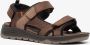 Hush Puppies leren heren sandalen bruin Uitneembare zool - Thumbnail 4