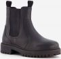 Hush Puppies leren kinder Chelsea boots zwart - Thumbnail 3