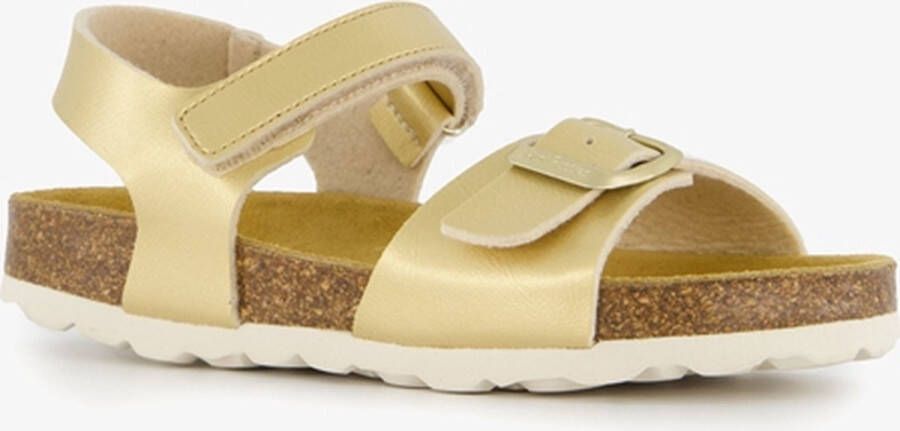 Hush Puppies leren meisjes bio sandalen goud