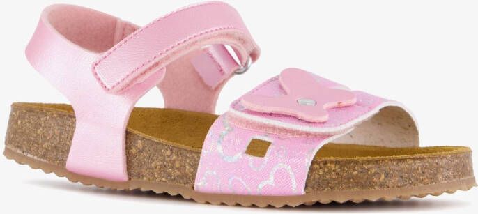 Hush Puppies meisjes bio sandalen met vlinder roze