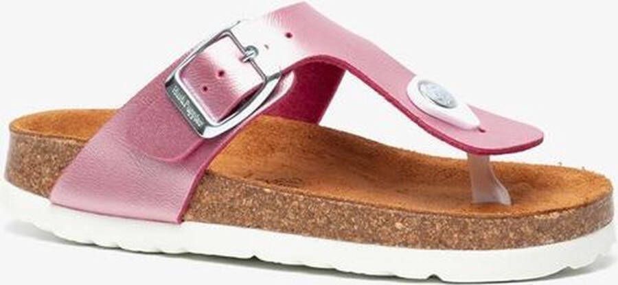 Hush Puppies meisjes bio teenslippers Roze