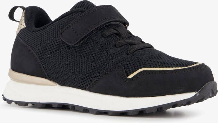 Hush Puppies meisjes sneakers zwart goud