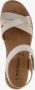 Hush Puppies metallic dames sandalen Goud Uitneembare zool - Thumbnail 2