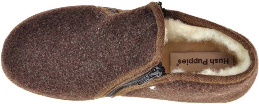 Hush Puppies Heren Pantoffel Douvent Bruin