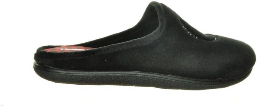 Hush Puppies Zwarte Pantoffel