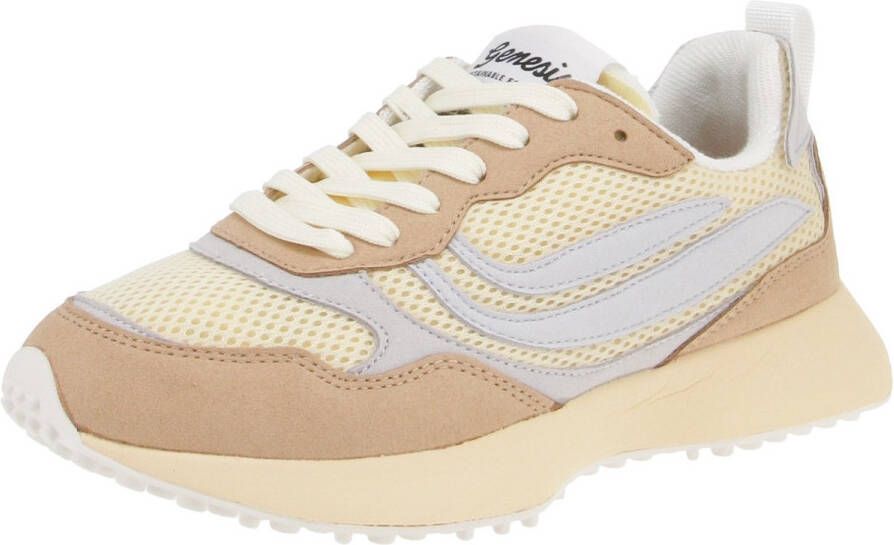 Hüsken Distribution GmbH & Co. KG Genesis 1005258 G-Marathon Multipastel Damesschoenen Sneaker Licht-Beige