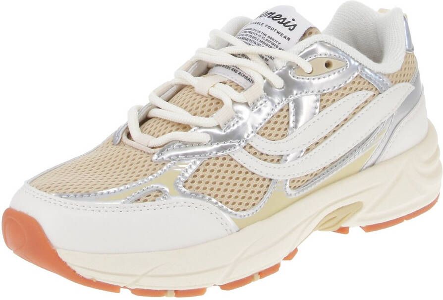 Hüsken Distribution GmbH & Co. KG Genesis 1005438 G-Eco`99 Metallic Serial Damestrainers Wit-Crème-Zilver
