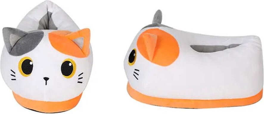 I-Total Pantoffels Oranje Kat one size fits all