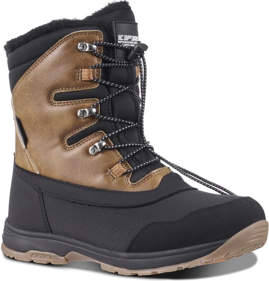 Icepeak Winterlaarzen ALMONT MS Winterschoenen Winterlaarzen Snowboots gevoerd & waterafstotend