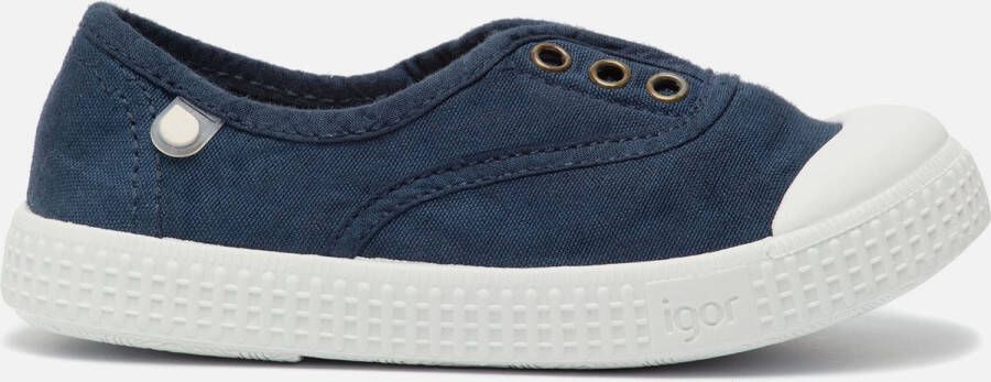 Igor BERRI gympen donkerblauw Textiel Effen 20 Sneakers - Foto 3