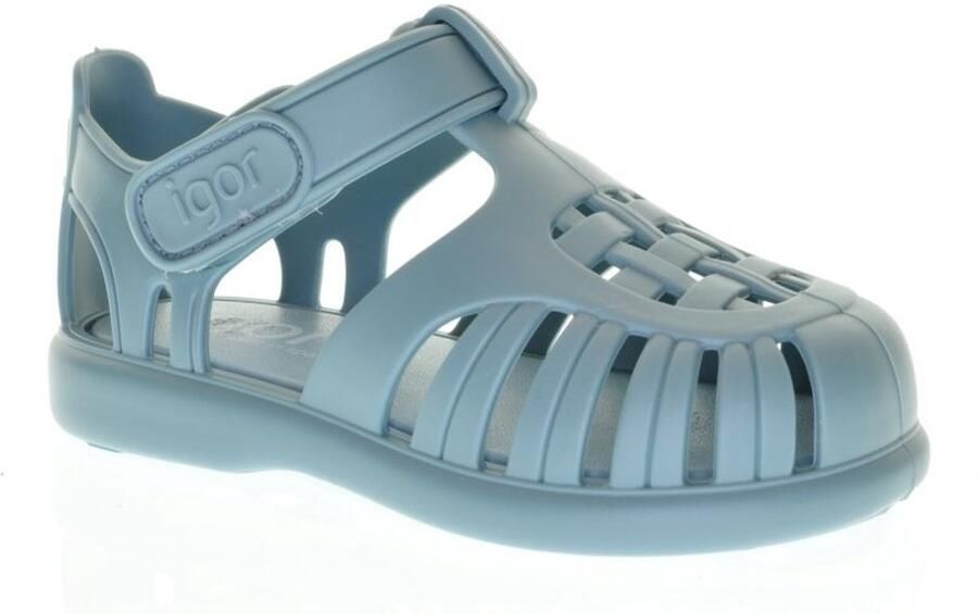 Igor Tobby Solid waterschoenen Blauw kids Rubber Effen 22 - Foto 4