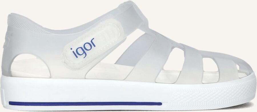 Igor Star waterschoenen Transparant kids Rubber Effen 28