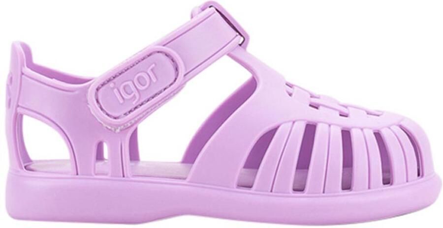 Igor waterschoenen lila Paars Jongens Meisjes Rubber Effen 20 - Foto 2