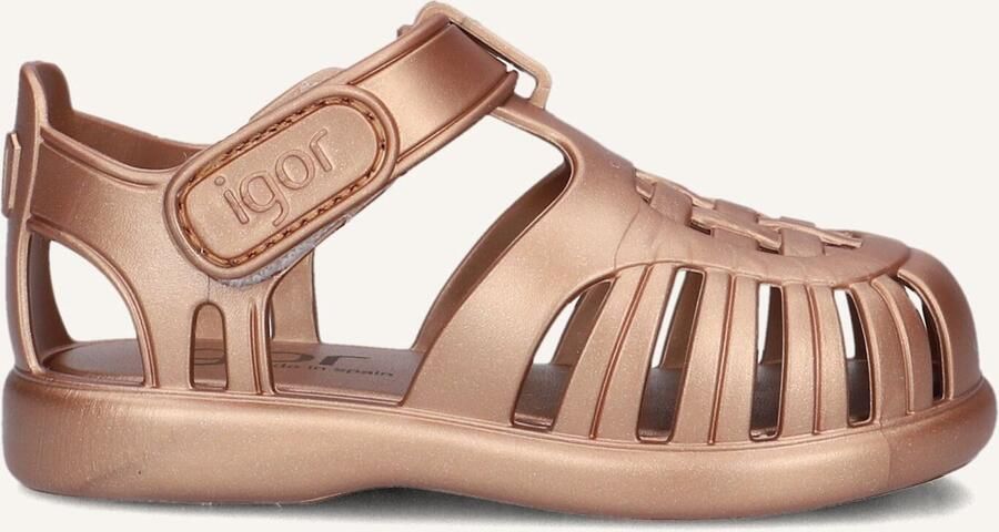 Igor Tobby Solid Sandalen Unisex Bronskleurig - Foto 2