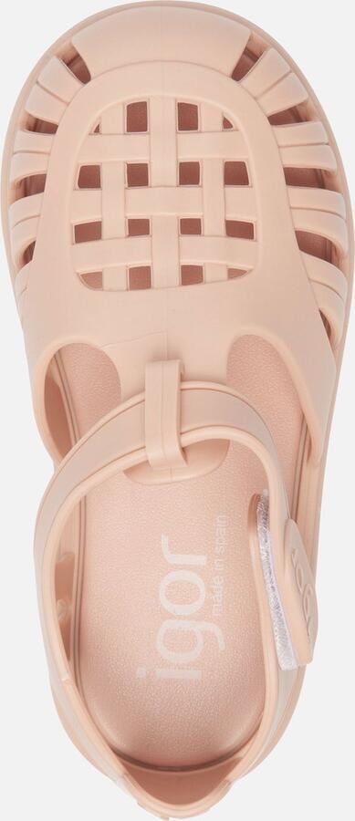 Igor Unisex Platte sandalen Tobby Solid Roze Rubber Platte zool - Foto 11