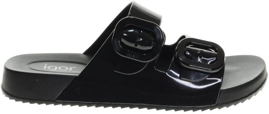 Igor Zwarte Slipper Lak - Foto 2