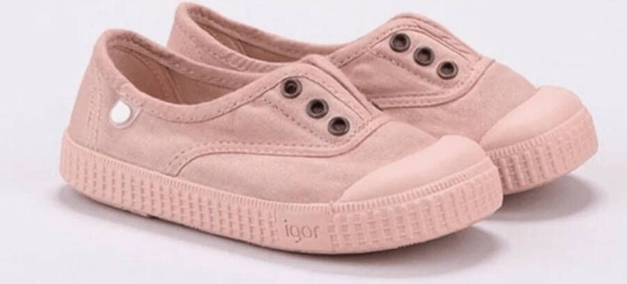 Igor Sneakers Roze Textiel 020201 Dames Textiel