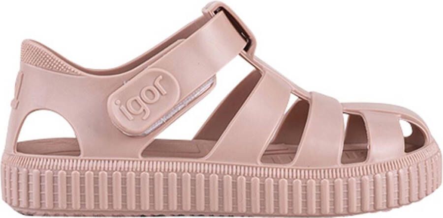 Igor waterschoenen roze Jongens Meisjes Rubber Effen 20