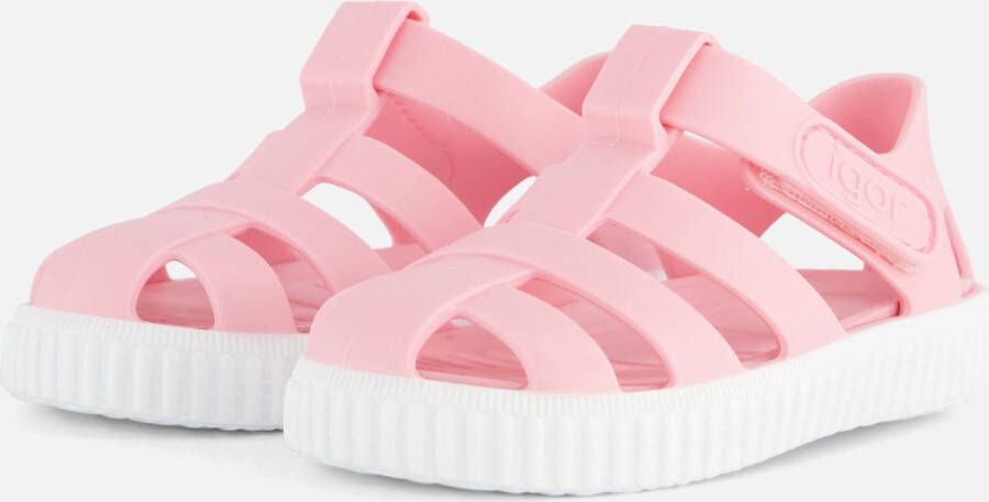 Igor Nico Watersandalen roze Rubber