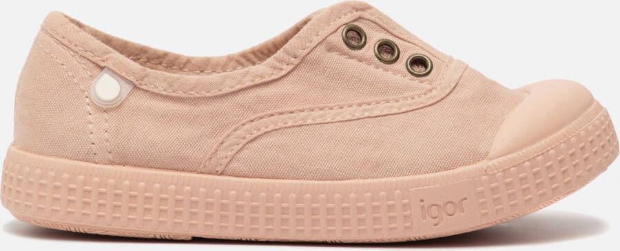 Igor Sneakers Roze Textiel 020203 Dames Textiel