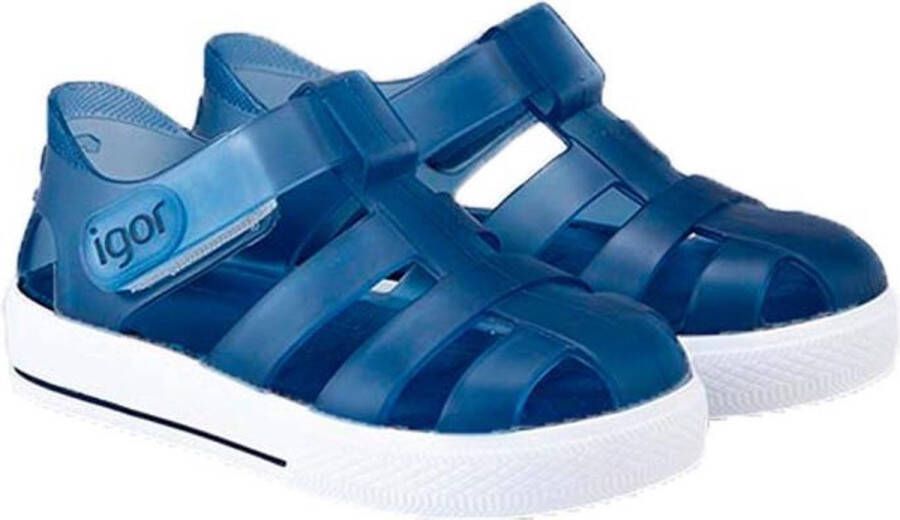 igor Star Sandalen Jongens Blauw