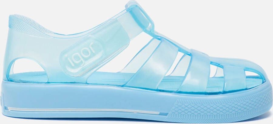Igor Star Brillo waterschoenen blauw Meisjes Rubber Effen 25