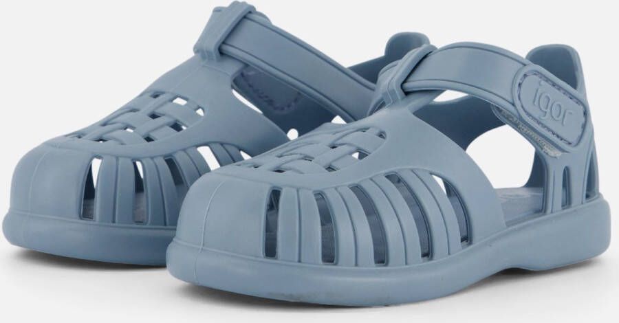 igor Tobby Solid Sandalen Kids Blauw