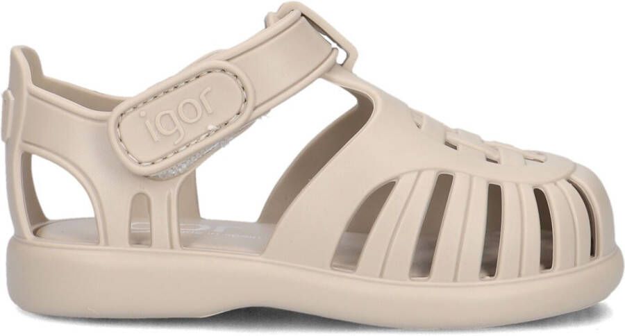igor Tobby Solid Sandalen Unisex Beige