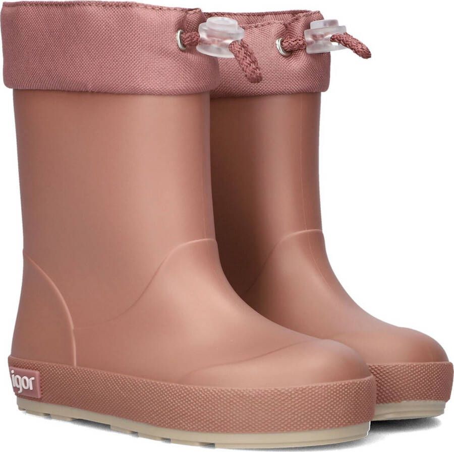 igor Yogi Borr. Dk Cuello Laarzen Rubber Meisjes Roze