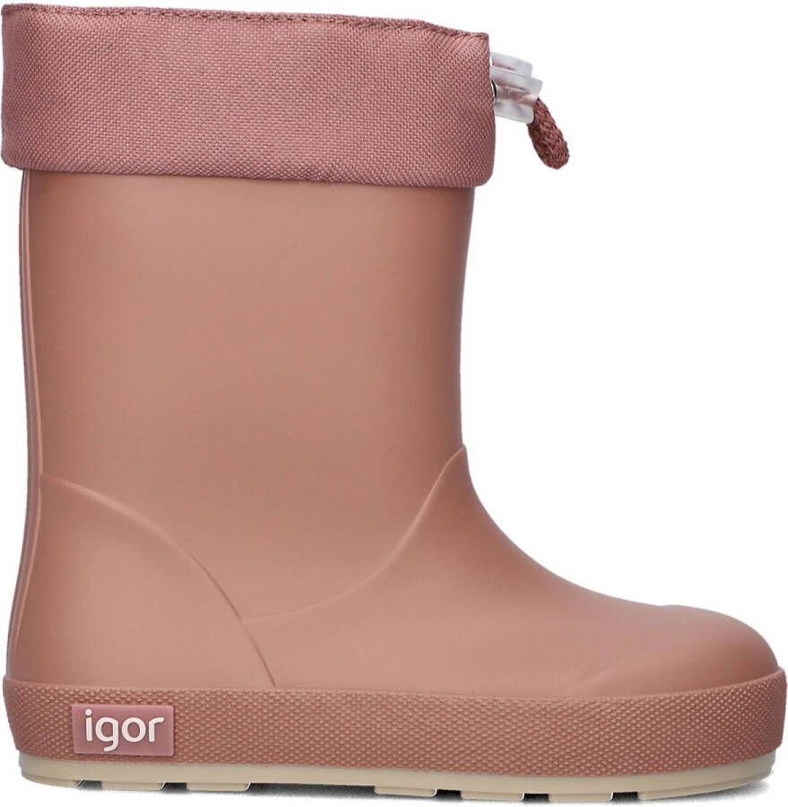 igor Yogi Borr. Dk Cuello Laarzen Rubber Meisjes Roze