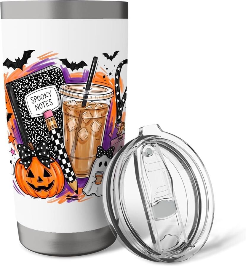 IJs Koffiebeker Halloween Dubbelwandig RVS