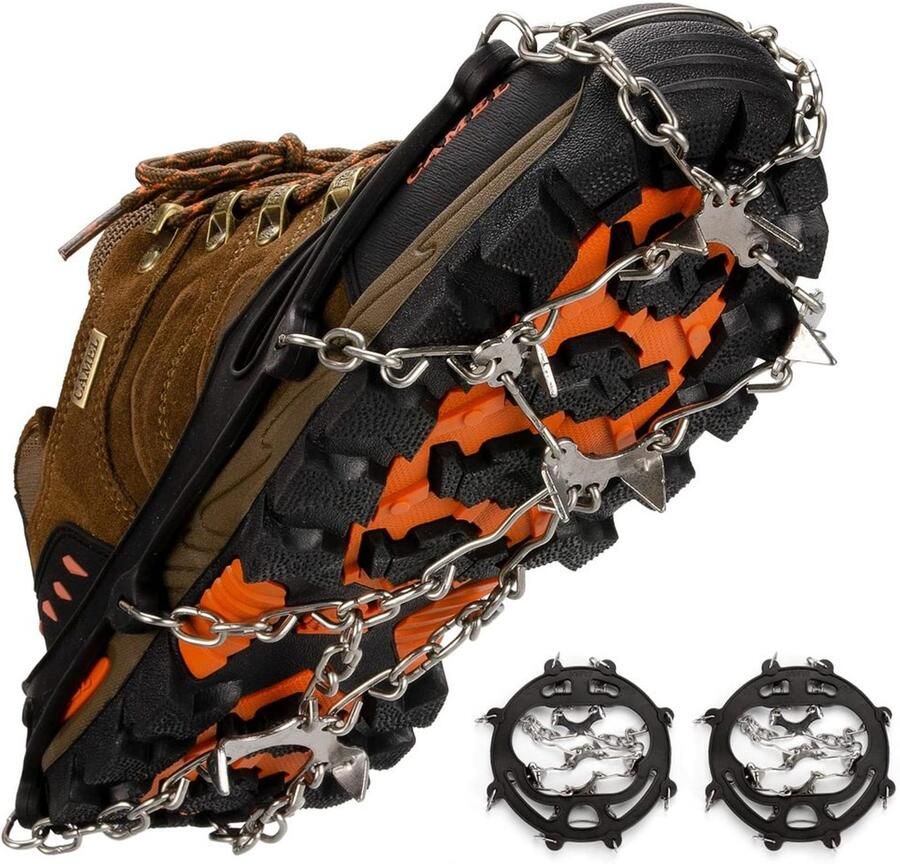IJskrampons voor Wandelschoenen met 8 Spikes