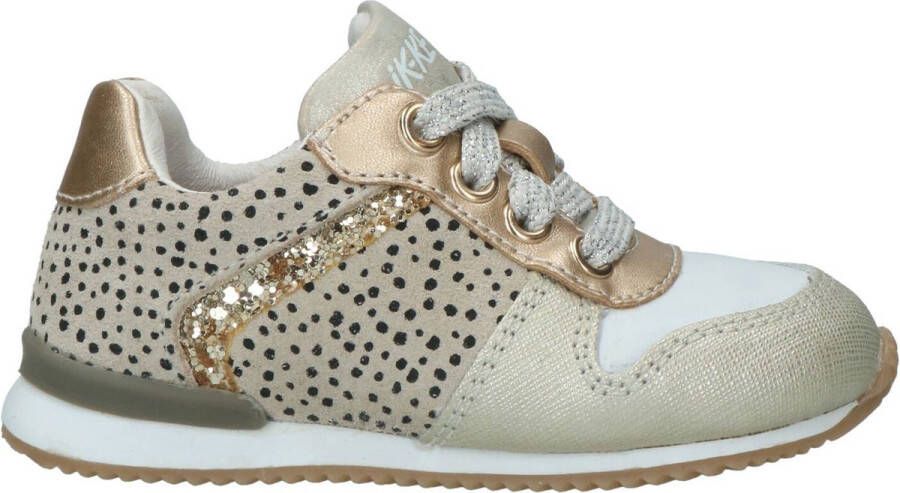 Ikke IK-KE Sneaker Taupe Goud