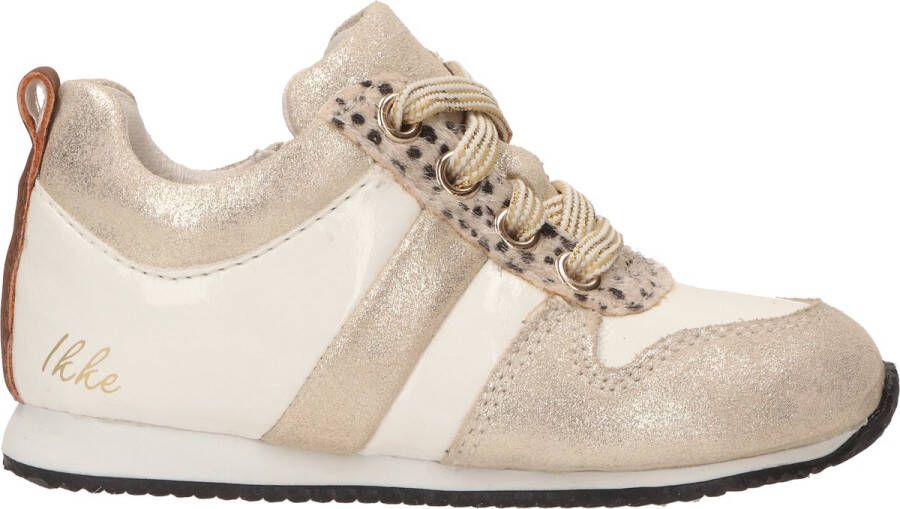 Ikke IK-KE Sneaker Beige goud