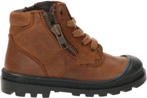 Ikke IK KE veterboot Veterschoenen Jongen bruin Cognac