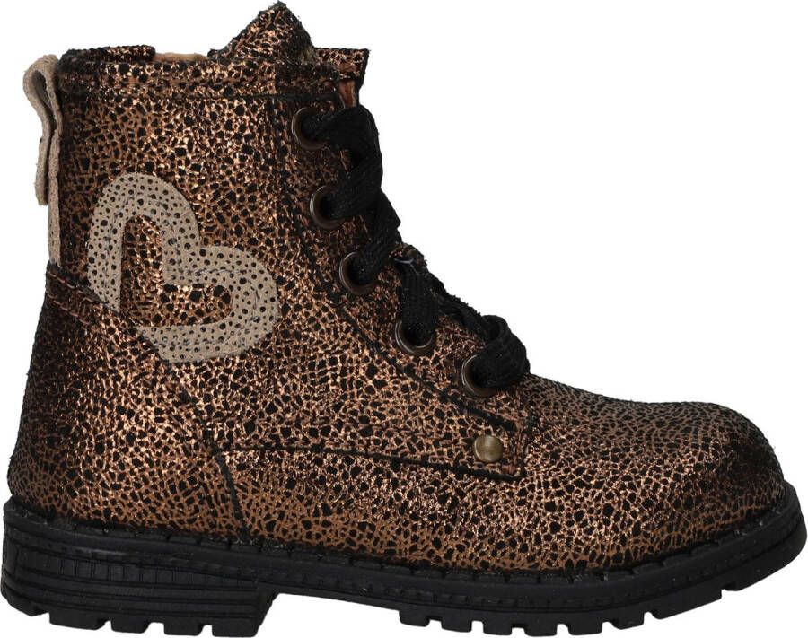 Ikke IK-KE Veterboots Meisjes Bruin