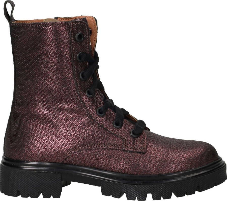 Ikke IK-KE Veterboots Meisjes Paars