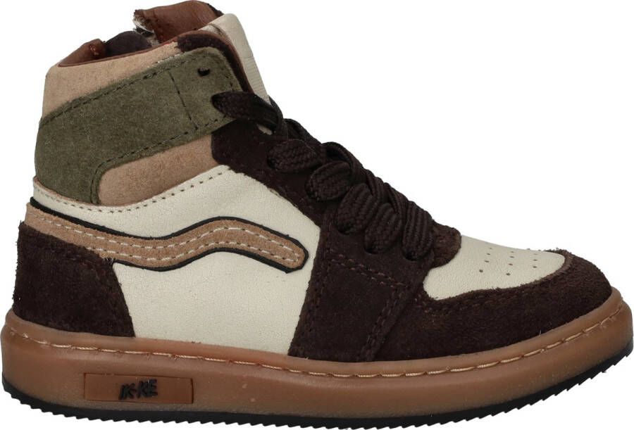 Ikke IK-KE Veterschoenen Jongens Bruin