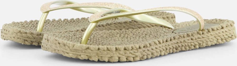 ILSE JACOBSEN Teenslippers Dames Cheerful01 Maat: 40 Materiaal: Rubber Kleur: Bruin - Foto 2