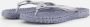 Ilse Jacobsen Vrouwen Rubber Slippers Teenslipper cheerful01 Zilver - Thumbnail 1
